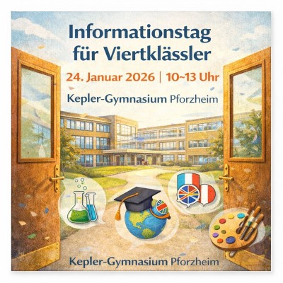 Informationstag am Kepler-Gymnasium für künftige Fünftklässler